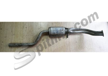 Marmitta Descam anteriore al collettore Alfa Romeo GT V. 1750 Bertone ('68-'70), Duetto Spider 1750 ('67-'71)