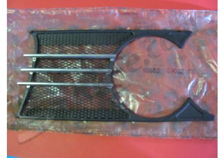 Griglia anteriore presa aria laterale sinistra (3 listelli) Alfa Romeo Giulia 1600S ('69-70)