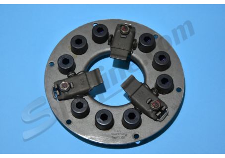 Meccanismo spingidisco frizione Sachs a 3 leve diam.200 Lancia Fulvia  1^ serie