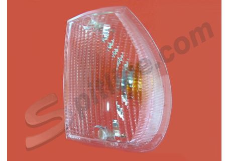 Plastica Carello incolore con coprilampada arancione per fanale anteriore sinistro Alfa Romeo Giulietta ('81-'85)
