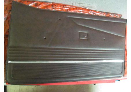 Pannello in skay/texalfa color marrone/testa di moro porta anteriore destra originale Alfa Romeo Giulietta 1^ serie ('77→)