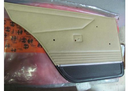Pannello in skay/texalfa color cuoio naturale per porta posteriore sinistra Alfa Romeo Giulietta 1^ serie ('77-)