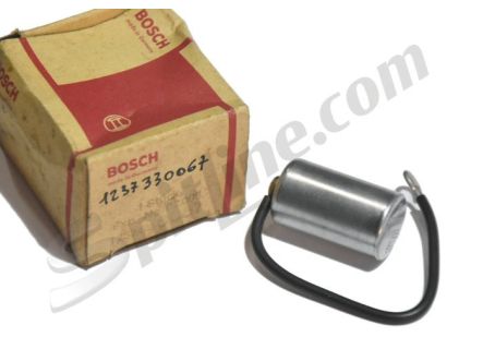 Condensatore Bosch 1237330067 per spinterogeno Alfa Romeo Giulia 1300, 1300 TI, Sprint, Spider, 1600 TI - Mercedes