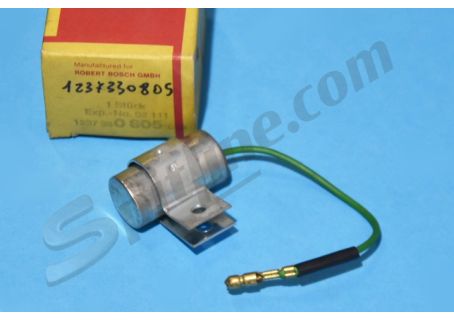 Condensatore Bosch 1237330815 per Alfa Romeo Alfasud - Fiat Regata - Peugeot 104, 204, 304, 305, 505 - Talbot 