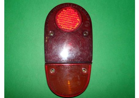 Plastica Carello fanale posteriore Alfa Romeo Dauphine - Lancia Appia - modifica Fiat 500C Giardinetta e applicazioni varie