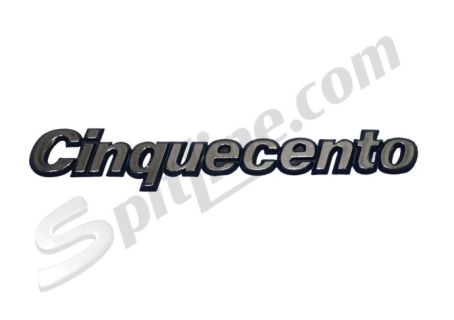Scritta posteriore Fiat Cinquecento