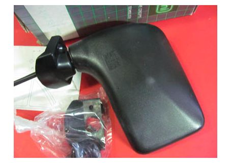 Specchio retrovisore esterno sinistro Vitaloni con regolatore interno meccanico Volkswagen Golf, Jetta (→'83)