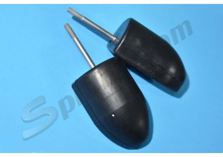 Coppia tasselli paracolpo sospensione posteriore 81820869 Lancia Fulvia Coupé, Sport, HF (primi modelli dal '70)