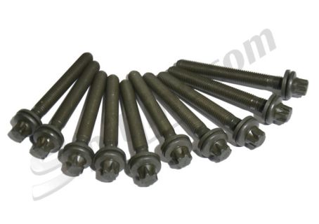 Serie 10 bulloni testa Saab 900, 900 Turbo, 9000, 9-3, 9-5