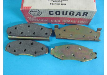 Pastiglie freno anteriori Cougar 7027 (D91) Mercury Monarch ('74-'80)