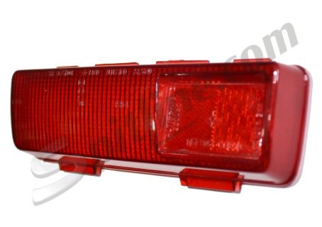 Plastica rossa Altissimo fanale posteriore sinistro Fiat 124 Sport Coupè 2^ serie ('69-'72) - Lamborghini Urraco