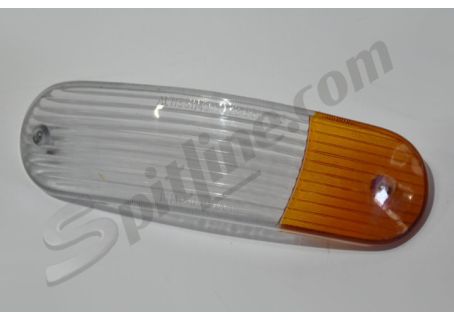 Plastica (versione a righe) Altissimo fanale anteriore sinistro Lancia Flavia Berlina 1800-2000 2^serie ('67 →)