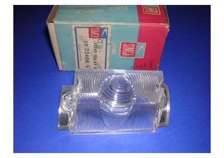 Vetrino fanale anteriore destro Simca 1000 1^serie