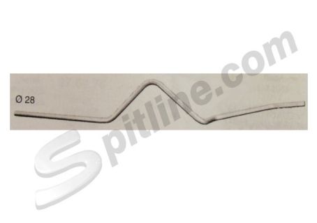 Marmitta terminale Fiat Topolino 500B, 500C Belvedere