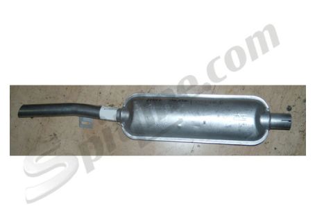 Marmitta terminale di scarico Fiat 1300/1500 1^ e 2^ serie ('61-'67)
