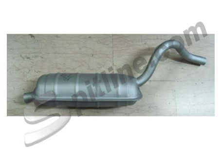 Marmitta silenziatore centrale Fiat 1300 3^ serie, Fiat 1500C ('64-'68)