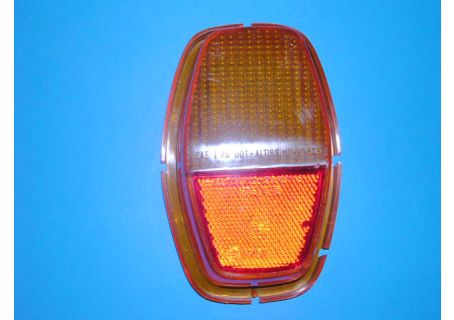 Plastica arancio fanale posteriore sinistro Fiat 128 Coupè 3P