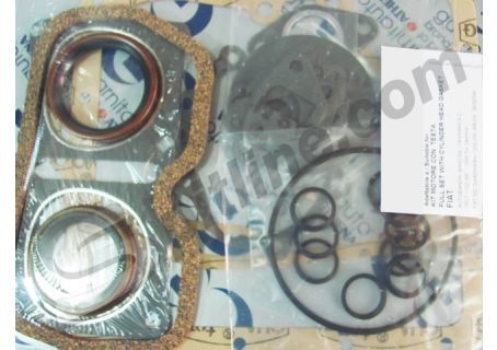 Serie guarnizioni motore con guarniz. testa cilindri e paraoli Fiat 500 D Giardiniera Mot. 120D.000 ('60-'65) - Autobianchi Bianchina Berlina e Panoramica D Mot. 110D.000 ('60-'65)