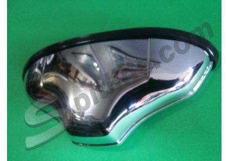 Fanale luce targa in plastica cromata Fiat 500 F/L/R