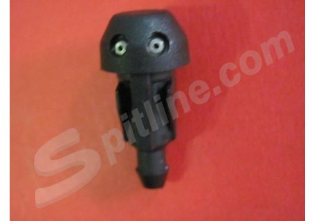 Spruzzatore liquido lavavetro a 2 getti con innesto a pressione Alfa Romeo 33, 75 etc.