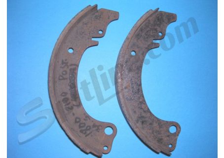N°2 ganasce freno posteriori Fiat 1800-2100 3^ serie