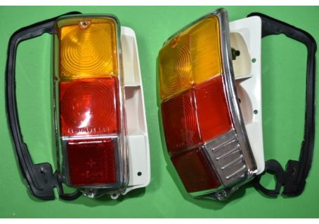 Coppia fanali posteriori completi Fiat 500 F/L/R