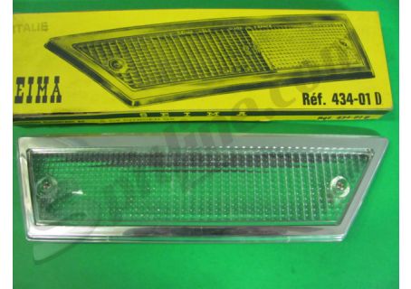 Plastica Seima fanale anteriore destro bianco con bordo cromato 6 CV Citroen GS
