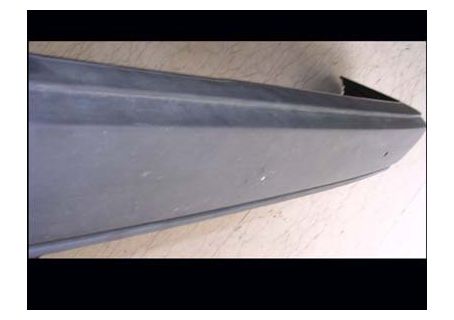 Paraurti posteriore in resina  Nuova Fiat 128 1100/1300 (dal'76)