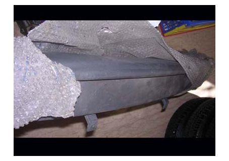 Paraurti anteriore in plastica Fiat 127 Diesel