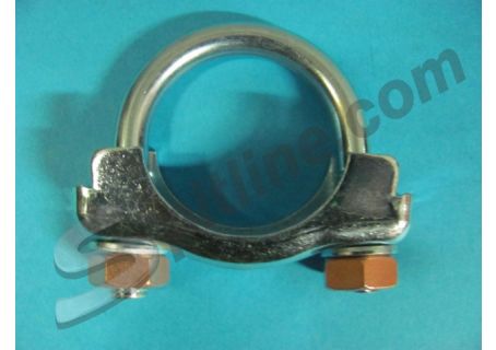 Fascetta sostegno marmitta (diam. mm 45) Lancia Fulvia Coupé 1200/1300 1^ serie ('65-'69), Fulvia Berlina 2C, GT, 2^ serie, 5 marce ('64-'73), Flavia, Appia 3^ serie - anteriore Aurelia B22 Berlina ('52-'53), Aurelia B12 ('54-'57) - Alfa Romeo Alfasud ecc