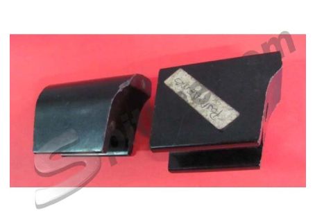 Coppia distanziali interni in bachelite paraurti posteriore Alfa Romeo Giulia Super 1300/1600 ('69-'73)