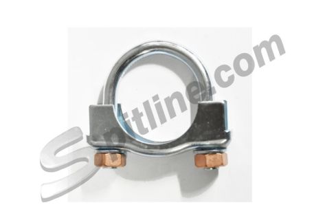 Fascetta sostegno marmitta (diam. mm 48) Alfa Romeo Montreal - Fiat Ritmo 125 TC - Alfa Romeo 75, Alfa 6, Giulietta (116) - Lancia Aurelia B20/B22/B24, Flaminia Berlina/Coupè/Touring, Flavia, Fulvia Coupè 1,3/1,6 ('70→)