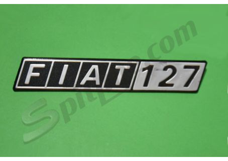 Scritta posteriore in plastica Fiat 127 Special U.T.