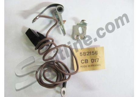 Puntine Ducellier 582156 per spinterogeno Fiat Ducato ('81-'83) - Peugeot 505 GR/SR ('79-'83) - Peugeot J5 ('81-'85), J9 ('79-'84)