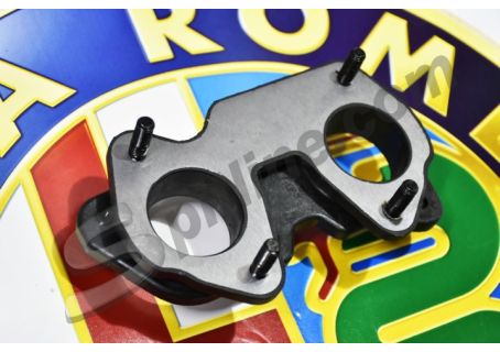 Flangia diam. 40 supporto carburatore 2° e 3° cilindro Alfa Romeo Alfetta, Giulietta (→05/'83), Alfa Romeo Spider