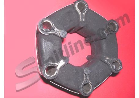 Giunto flessibile centrale albero di trasmissione Alfa Romeo Alfetta (11/'76→), Alfa 75, Alfa 90, Alfa 6 - posteriore Alfetta (11/'76-09/'77)