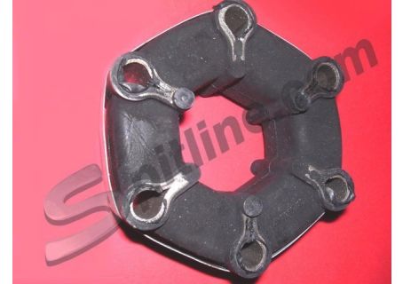 Giunto flessibile centrale albero di trasmissione Alfa Romeo Alfetta (11/'76→), Alfa 75, Alfa 90, Alfa 6 - posteriore Alfetta (11/'76-09/'77)