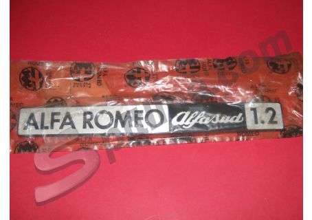 Scritta posteriore Alfa Romeo Alfasud 1.2