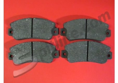 Pastiglie freno anteriori impianto Bendix (senza segnalatore di usura) Alfa Romeo 33, Arna