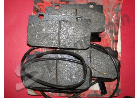 Pastiglie freno anteriori con segnalatore di usura imp. ATE Alfa Romeo 33 1.2, 1.3, 1.5, 4x4 ('83-'89) - Arna 1.2, 1.3 TI
