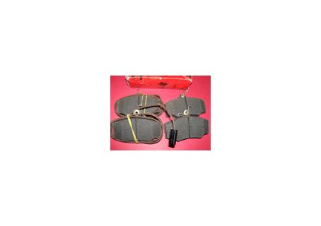 Pastiglie freno anteriori con segnalatore d'usura imp.Girling Alfa Romeo 33 1.4ie-1.7 ie/16V/4x4 (1/'90-9/94)-33 1.7i.e./Q.Verde/4x4 (9/'89-12/89)