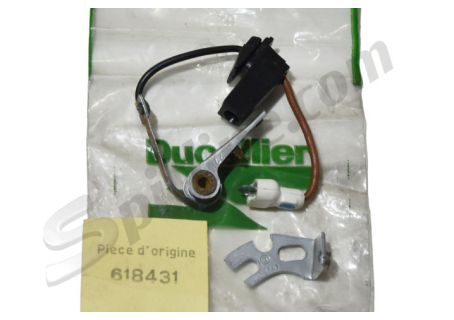 Puntine Ducellier 618431 per spinterogeno Citroen CX 2.0, 2.2, 2.4 a carburatore