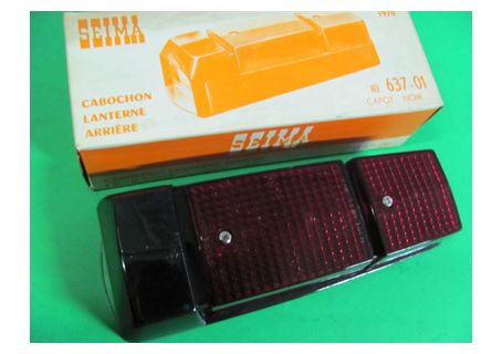 Plastica fanale posteriore Seima bordo nero Citroen ID-DS 1970