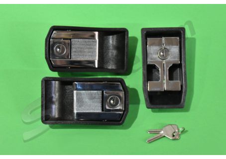 Maniglie porte e cofano leve cromate Fiat X1/9 - Lancia Stratos