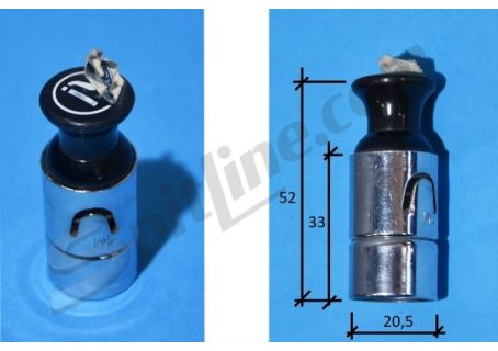 Accendisigari 12V per cruscotto auto d'epoca