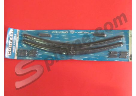 Spazzole tergicristallo nere 380 mm Carello Alfa Romeo Alfasud; Autobianchi A112 Abarth; BMW; Ferrari Dino ('68-'72), Daytona, 365 GTC4, Fiat 124 Sport Coupè, 128, X1/9, 130,131,132, Ritmo, Campagnola; Lancia Fulvia Coupè  ('70→), Lancia 2000 ('71-'76)