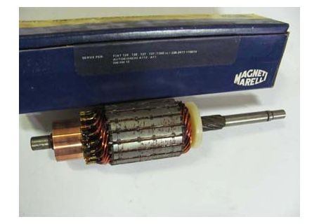 Indotto motorino di avviamento Marelli Fiat 124, 127, 128, 131(1300cc.), 238, 241T, 1100T4 - Autobianchi A112, A111 - OM BM10