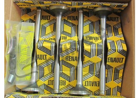 Serie valvole di scarico originali 7701459825 Renault R14, L, TL, GTL, TS, GTS, LS