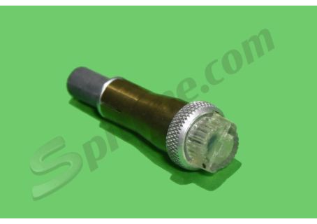 Luce spia blu unipolare (ghiera ad impanare) per cruscotto Fiat e Iveco vari modelli