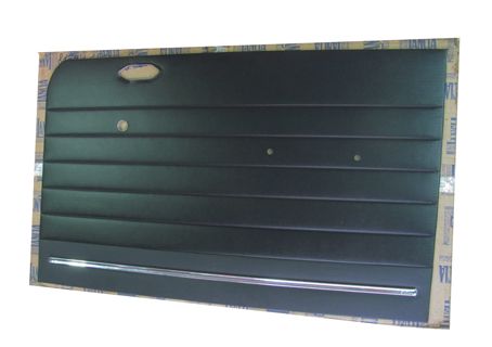 Pannello porta anteriore destra in skai nero Lancia Fulvia Berlina dal '70 (818.612)